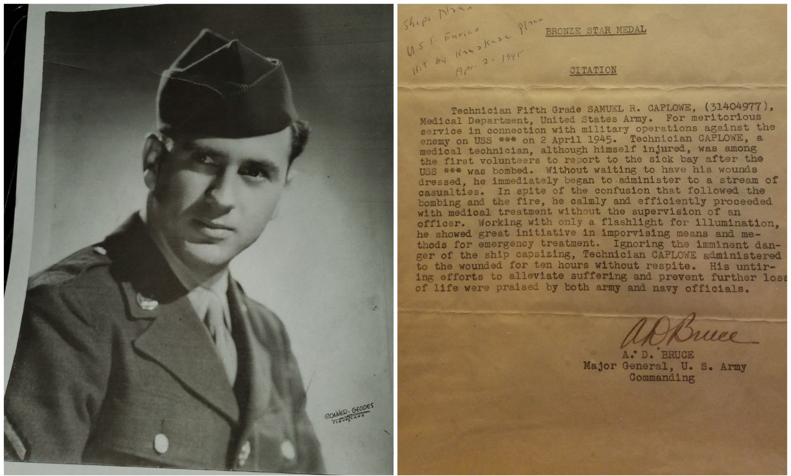 WWII Medic (from Susie Caplowe)